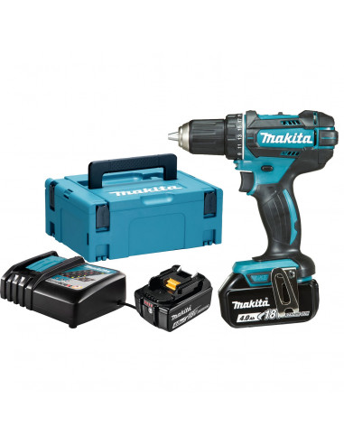 Perceuse Visseuse Makita 18v 2x4ah 62 Nm Makpac