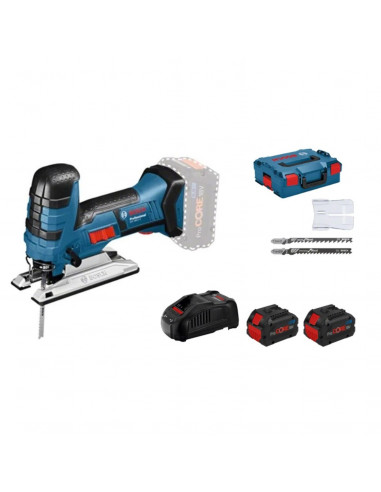 Scie Sauteuse Bosch Gst 18 V-Li S 2x8ah Procore L-Boxx