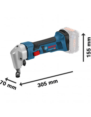 Grignoteuse 18v Gna 18v-16 Bosch seule