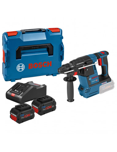 Perforateur Sds Plus 18 V Bosch Gbh 18v-26 2x8ah Procore L-Boxx