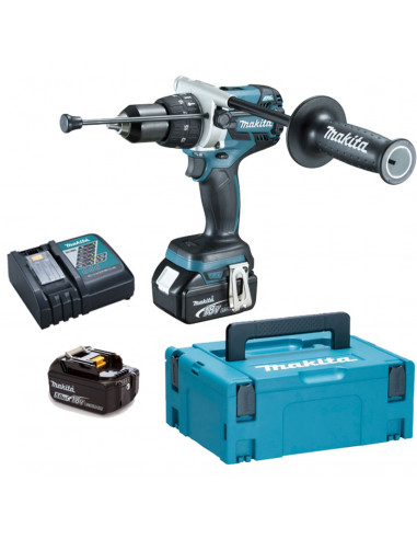 Perceuse Visseuse À Percussion 18 V Makita Dhp4818v 5ah Makpac